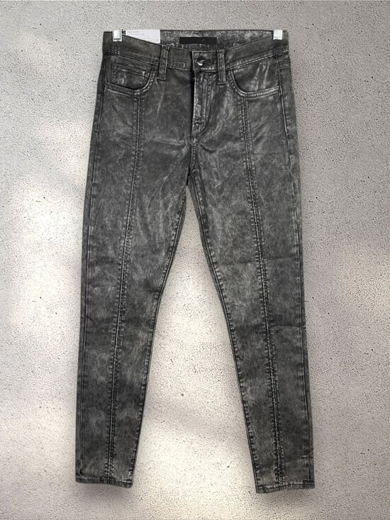 Joe's Jeans Denim - Joe’s Jeans The Icon Skinny Jeans Women’s Sz 27 Black Acid Wash NWOT Front Seam